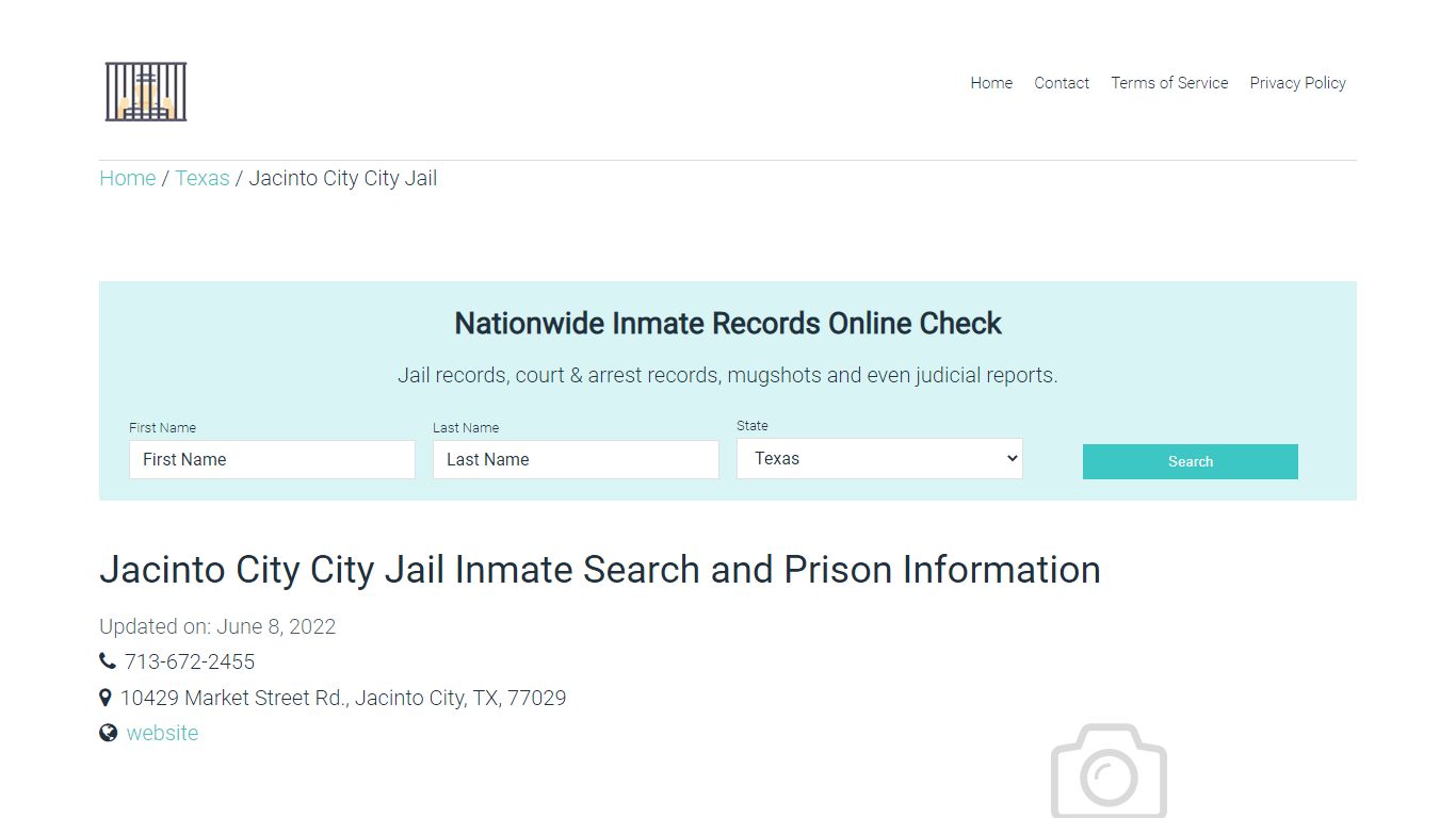Jacinto City City Jail Inmate Search, Visitation, Phone no ...